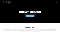 Desktop Screenshot of laneleedesign.com