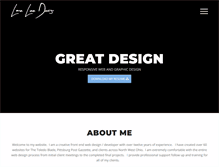 Tablet Screenshot of laneleedesign.com